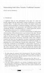 2016, 'Democratising South Africa: Towards a "Conflictual Consensus"' in 'The End of the Representative State? Democracy at the Crossroads' Cover Page