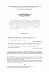 Research paper thumbnail of SOFT POLICIES OF EXCLUSION: ENTREPRENEURIAL STRATEGIES OF AMBIENCE AND CONTROL OF PUBLIC SPACE IN GOTHENBURG, SWEDEN 1