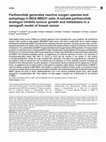 Research paper thumbnail of Parthenolide generates reactive oxygen species and autophagy in MDA-MB231 cells. A soluble parthenolide analogue inhibits tumour growth and metastasis in a xenograft model of breast cancer