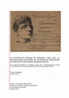 Introducción Tesis Doctoral. La Necrópolis Romana de Carmona. 1881-1930. La implantación en España de un proyecto innovador de gestión de recursos arqueológicos/ The Roman Necropolis of Carmona. 1881-1930. Establishment in Spain of an innovative archaeological resource management project. Cover Page