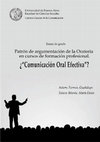 Tesina Patrón de Argumentación de la Oratoria- Comunicación Oral Efectiva- Guadalupe Ferraro.pdf Cover Page