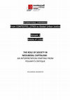 Research paper thumbnail of The Role of Society in Neoliberal Capitalism: an Interpretation Starting from Polanyi's Critique