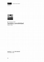 Sentido y sensibilidad Cover Page