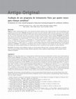 Research paper thumbnail of Avaliação de um programa de treinamento físico por quatro meses para crianças asmáticas* Evaluation of a four-month program of physical training designed for asthmatic children