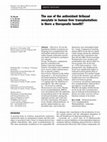 Research paper thumbnail of The use of the antioxidant tirilazad mesylate in human liver transplantation: is there a therapeutic benefit