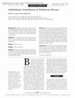 Research paper thumbnail of Subthalamic Stimulation in Parkinson Disease: With or Without Anesthesia