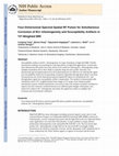 Four-dimensional spectral-spatial RF pulses for simultaneous correction of B1+ inhomogeneity and susceptibility artifacts in T2*-weighted MRI Cover Page