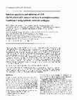 Research paper thumbnail of Substrate specificity and inhibition of UDP-GlcNAc:GlcNAcβ1-2Manα1-6R β1,6- N -acetylglucosaminyltransferase V using synthetic substrate analogues