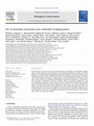 Research paper thumbnail of The 10 Australian ecosystems most vulnerable to tipping points