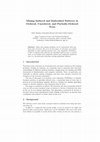 Research paper thumbnail of Mining Induced and Embedded Subtrees in Ordered, Unordered, and Partially-Ordered Trees