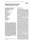 Oligocene CO 2 Decline Promoted C 4 Photosynthesis in Grasses Cover Page