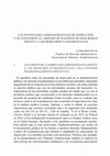 Research paper thumbnail of Las potestades administrativas de inspección y su expansión al amparo de razones de seguridad frente a los derechos fundamentales