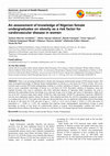 Research paper thumbnail of An Assessment of Knowledge of Nigerian Female Undergraduates on Obesity as a Risk Factor for Cardiovascular Disease in Women