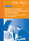 Research paper thumbnail of Respuesta a la violencia de pareja y a la violencia sexual contra las mujeres Directrices de la OMS para la práctica clínica y las políticas