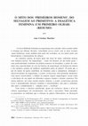 Research paper thumbnail of MARTINS, ANA CRISTINA (2016) - O mito dos "primeiros homens', do selvagem ao primitivo: a imagética feminina (um primeiro olhar) (resumo)