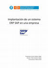 PFC Implantación de un sistema ERP SAP en una empresa Cover Page