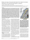 Research paper thumbnail of Modes and rates of horizontal deformation from rotated river basins: Application to the Dead Sea fault system in Lebanon