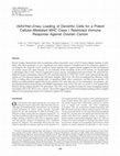 Research paper thumbnail of rAAV/Her2/neu Loading of Dendritic Cells for a Potent Cellular-Mediated MHC Class I Restricted Immune Response Against Ovarian Cancer