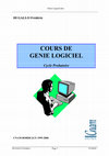 Genie Logiciel Cover Page