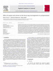 Effect of catalyst and solvent on the furan ring rearrangement to cyclopentanone Cover Page