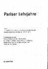 Research paper thumbnail of Einleitung, in: Pariser Lehrjahre. Ein Lexikon zur Ausbildung deutscher Maler in der französischen Hauptstadt. Bd. I: 1793-1843