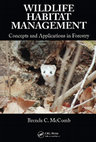 Wildlife Habitat Management (2007) Cover Page