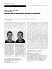 Research paper thumbnail of Control of the cell survival/death decision by cannabinoids