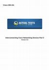 Cisco 200-101 Interconnecting Cisco Networking Devices Part 2 Cover Page