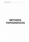 MÉTODOS TOPOGRÁFICOS Cover Page