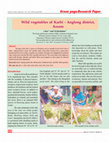 Wild vegetables of Karbi - Anglong district,Assam Cover Page