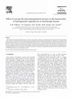 Effect of varying the microencapsulation process on the functionality of hydrogenated vegetable fat in shortdough biscuits Cover Page