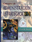 LIBRO CONCEPTOS DE ADMINISTRACION ESTRATEGICA FRED DAVID Cover Page