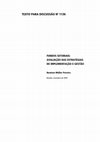 Research paper thumbnail of Fundos setoriais: avaliação das estratégias de implementação e gestão
