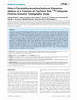 Delta-9-tetrahydrocannabinol-induced dopamine release as a function of psychosis risk: 18F-fallypride positron emission tomography study Cover Page