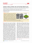 Research paper thumbnail of Synthesis of MoS 2 and MoSe 2 Films with Vertically Aligned Layers