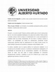 Research paper thumbnail of Lo politico como escenario material de las nociones de poder desde las juventudes