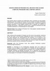 Research paper thumbnail of UM NOVO CÓDIGO DE PROCESSO CIVIL, UMA NOVA COISA JULGADA