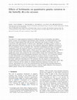 Morphological differentiation following experimental bottlenecks in the butterfly Bicyclus anynana (Nymphalidae): MORPHOLOGICAL DIFFERENTIATION FOLLOWING BOTTLENECKS Cover Page