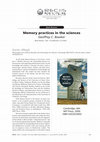 Research paper thumbnail of Book review: Memory practices in the sciences