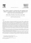 Research paper thumbnail of Trace element variations in clinopyroxene and amphibole from alkaline to peralkaline syenites and granites: implications for mineral?melt trace-element partitioning