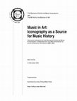 Music in art: Iconography as a source for music history Cover Page