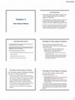 Research paper thumbnail of Time Value of Money Learning Goals