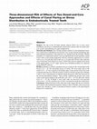 Research paper thumbnail of Three-dimensional FEA of Effects of Two Dowel-and-Core Approaches and Effects of Canal Flaring on Stress Distribution in Endodontically Treated Teeth