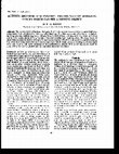 Research paper thumbnail of Activity rhythms  and position preferences of domestic chicks which can see a moving object.