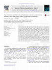 Research paper thumbnail of Non-destructive Method for the Identification of Ceramic Production by Portable X-rays Fluorescence (pXRF). A Case Study of Amphorae Manufacture in Central Italy, Journal of Archaeological Science: Reports (2016), pp. 253-262