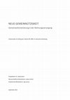 Research paper thumbnail of NEUE GEMEINNÜTZIGKEIT Gemeinwohlorientierung in der Wohnungsversorgung