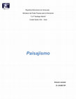 Paisajismo Cover Page