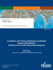 Conditions and Timing of Moderate and Radical Diaspora Mobilization: Evidence from Conflict-Generated Diasporas Cover Page