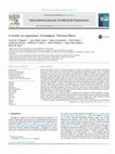 Research paper thumbnail of A review on ergonomics of headgear: Thermal effects