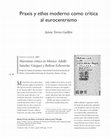 Research paper thumbnail of Praxis y ethos moderno como crítica al eurocentrismo